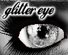 glitter silver eye
