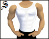White Muscle Tank Top O