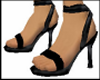 -0L- BLACK SPIKED HEELS