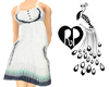 Summer dot-print dress