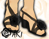 [Aki]Sumi-iro Wedge heel