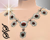 *SS Red Diamond necklace