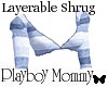 Blue Knit LayerableShrug