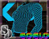 GoGlo Net Top Blue