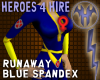 Runaway Blue Spandex