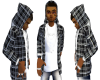 [CMP]Plaid Hoody