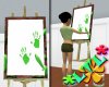 ~Oo Finger Paint Canvas
