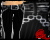 [bz] Pinstripe Capris Bk
