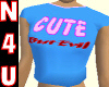Cute, But Evil (Blue)