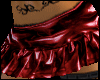 ! Vinyl Red Skirt !