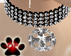 (dp)Diamond Goth Choker