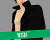 [wsn]OpenShirt#SexyBlack