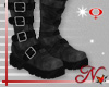 N- BOOTS F Buckled Dirty