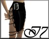 Cut and Buckled Skirt