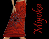 Spider Woman Skirt - Red