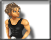 [get]Male Rib black tank