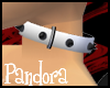 White Spiked Collar