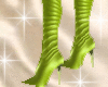 (MI) Green Metalic boots