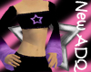 Purple Black Star Flare