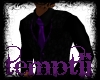 Black Shirt&Vest Purple