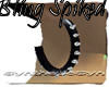 SYN-BlingSpiked 3/4 hoop
