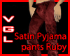 Satin Pyjama Ruby