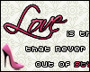 CM. Love is the label