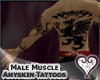 Male anyskin muscle tattoo
