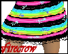 Color Skull Skirt