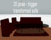 Transforming 20Pose Sofa