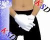 [Ka] Short White Gloves