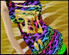 +Rainbow Print  Top+