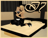 Natural and Black Bed