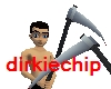 bloody tipped scythe