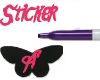 purple sharpie