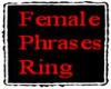 female voice words