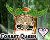 Forest Queen mask w/horns