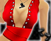 [Sx] Stud. Halter -Red