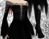 Ripped corset dress