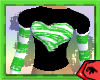 Doodle Heart Green