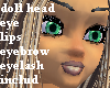 ! Doll Natural Head new!