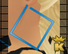 {K} Blue Square Hoops