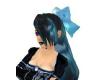 blue n black with bow