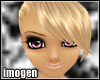 *Blonde kimi bangs