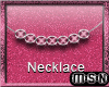 MSN Jewel Necklace Pink
