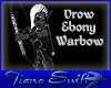 Drow Ebony Warbow (F)