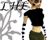 Female armwarmers skin