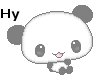 [Hy] *Panda Sticker*