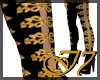 Gold Clasp Long Boots