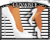 xWhite Vinyl Heels